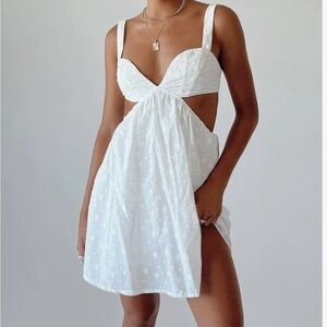 Princess Polly White Kahlia Dress